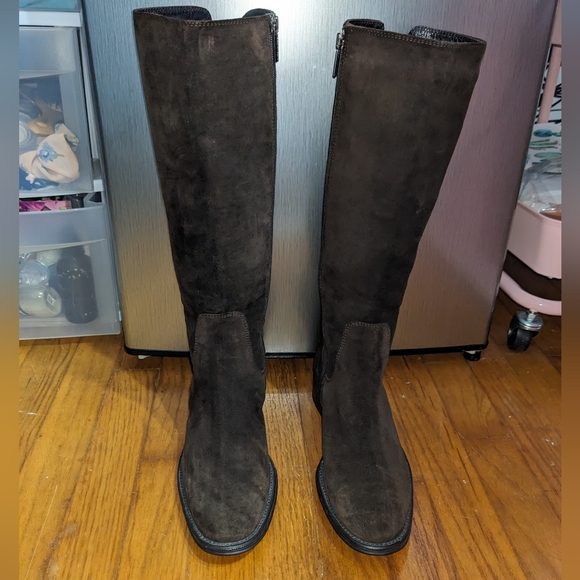 Aquatalia Waterproof Women's Calf Boots - Picture 2 of 7